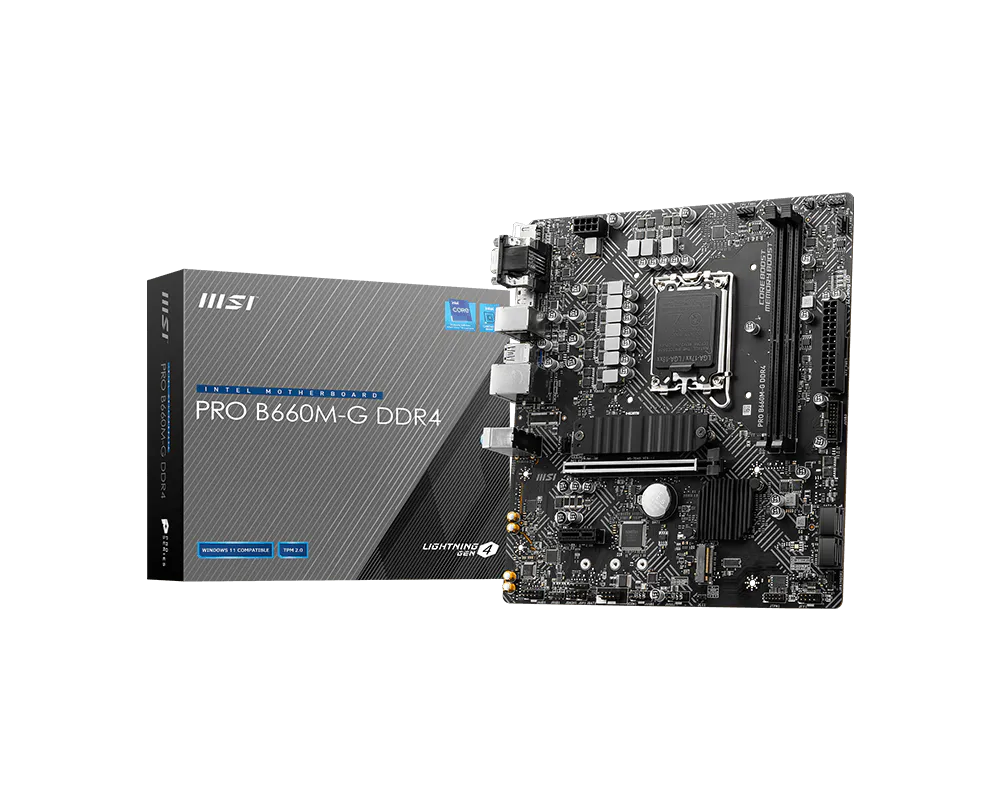 MSI PRO B660M-G DDR4